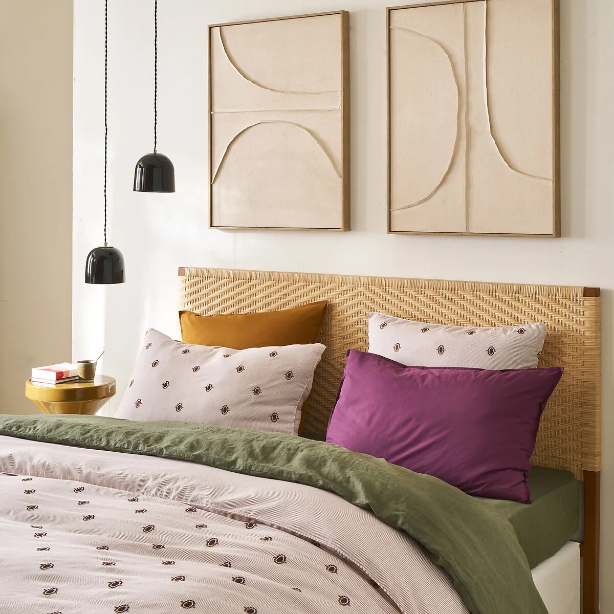 Olymo Wall Art - Beige, Linen alternate view