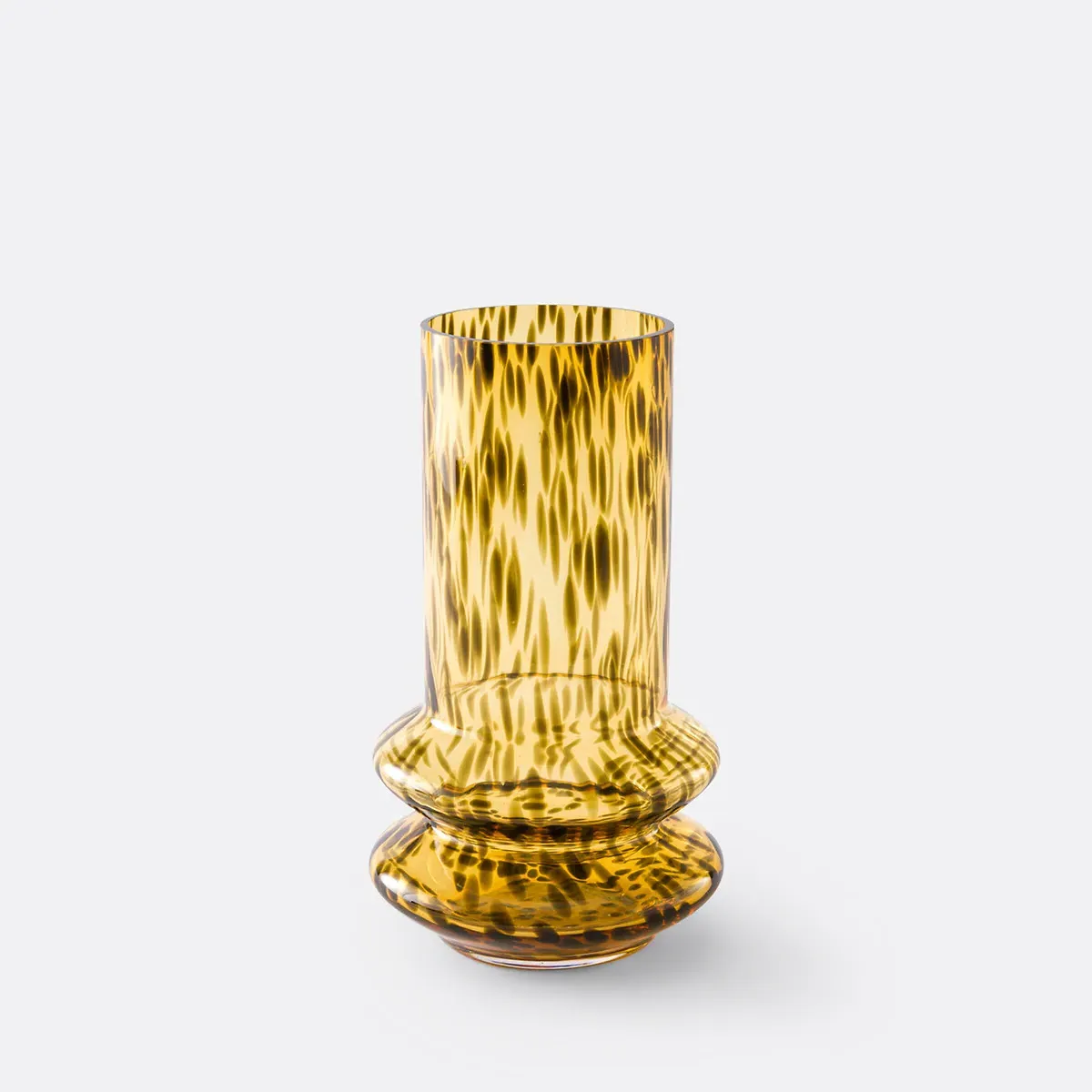 Onana Spotted Glass Vase - Multi-Coloured, Smoked Glass product