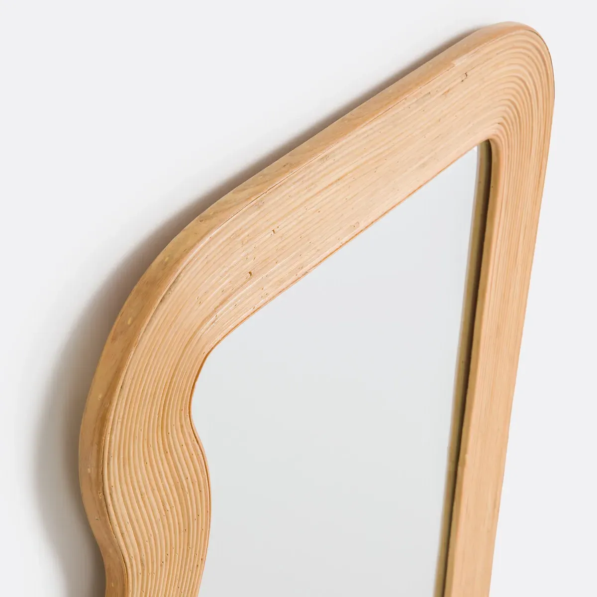 Ondara Wall Mirror - Natural, Bamboo alternate view