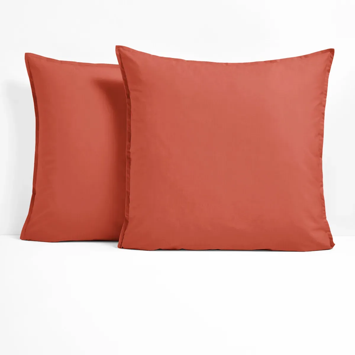 Organic Cotton Percale Pillowcase with Frill - Pomelo alternate view