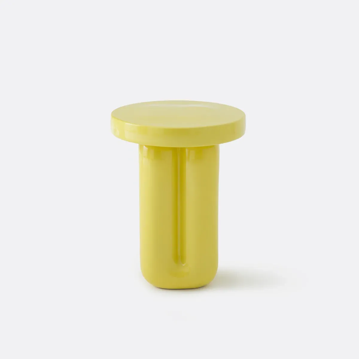 Ornila Ceramic Bedside Table - Yellow alternate view