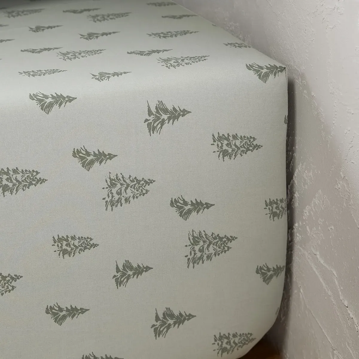 Orvaz 30cm High Fitted Sheet - Printed, Cotton Percale alternate view