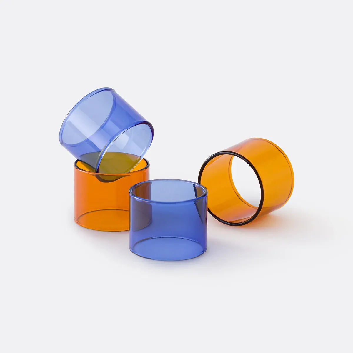 Oryn Set of 4 Napkin Rings - Borosilicate Glass product