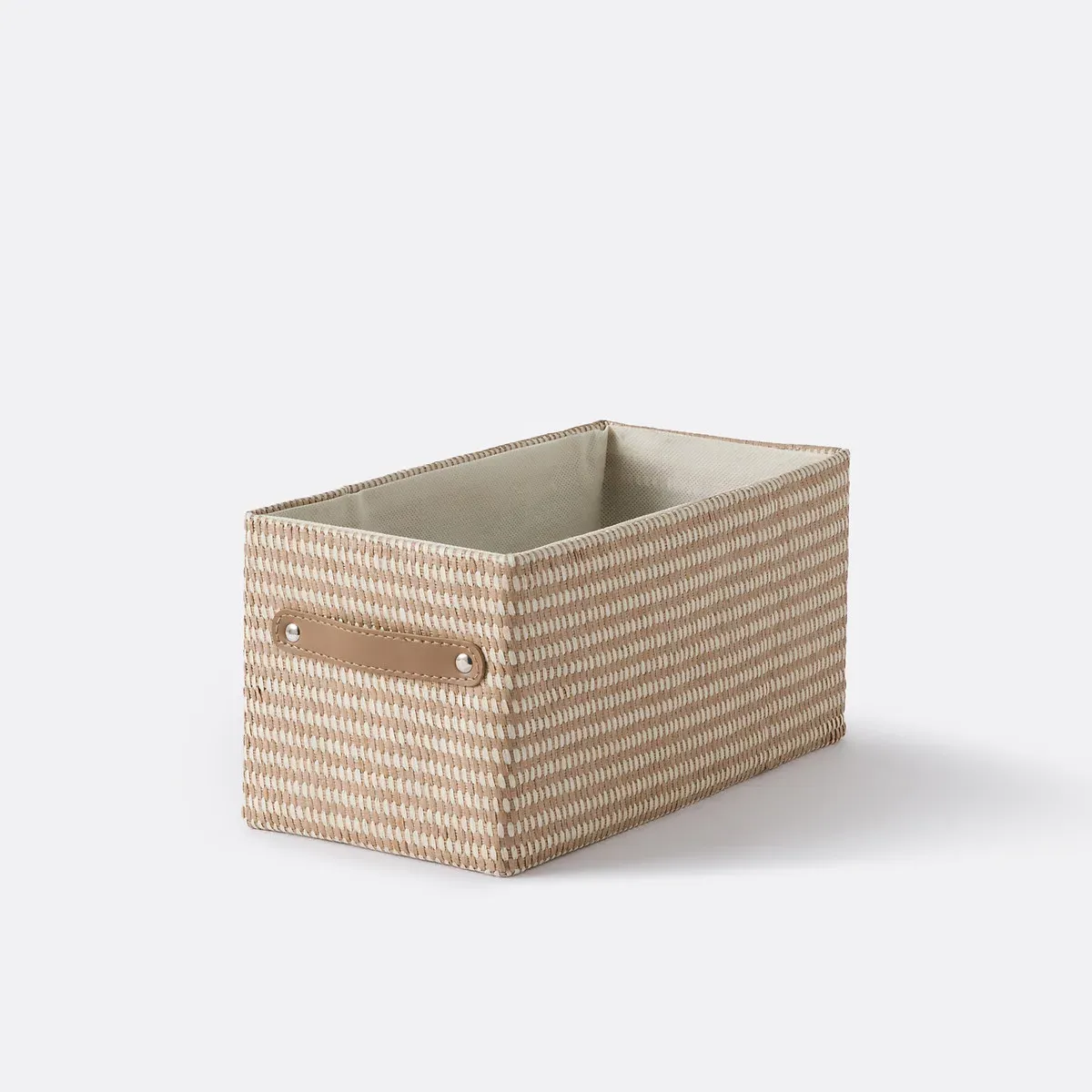 Osha Cube Storage Basket - Natural, Woven Paper product
