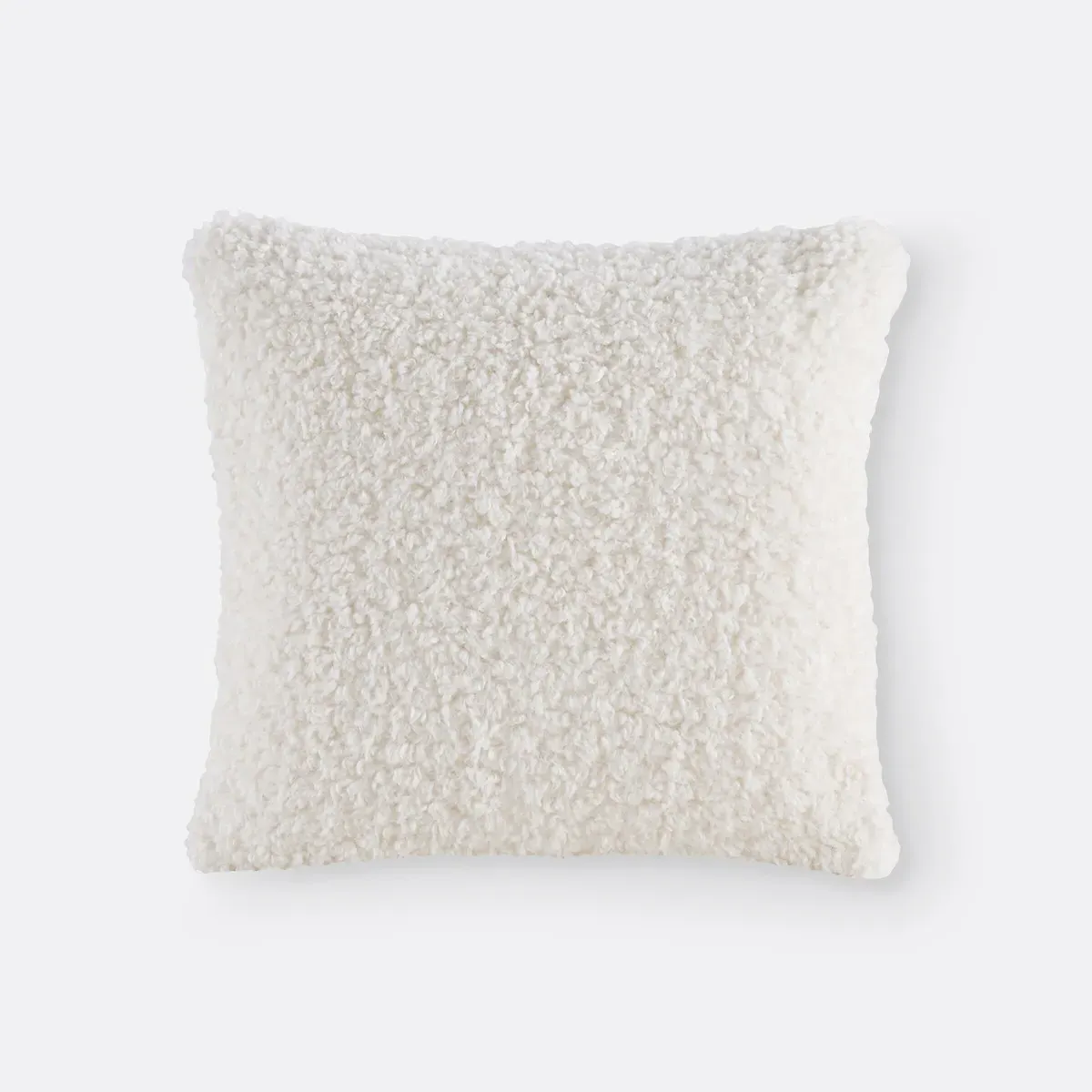 Ouate Sherpa Fleece Cushion Cover - Ecru, Polyester alternate view