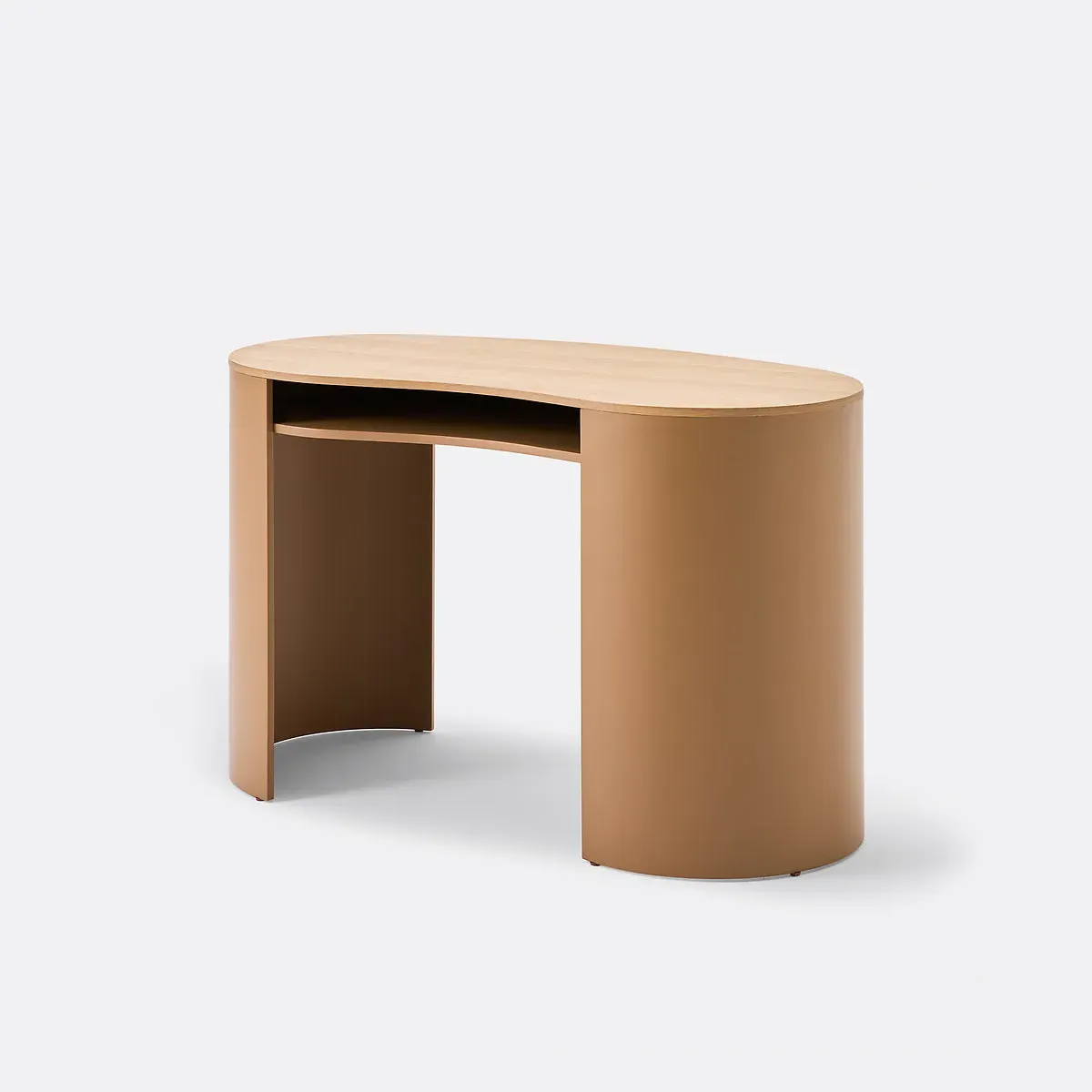 Ozia Desk with Shelf - Caramel, Oak Veneer product