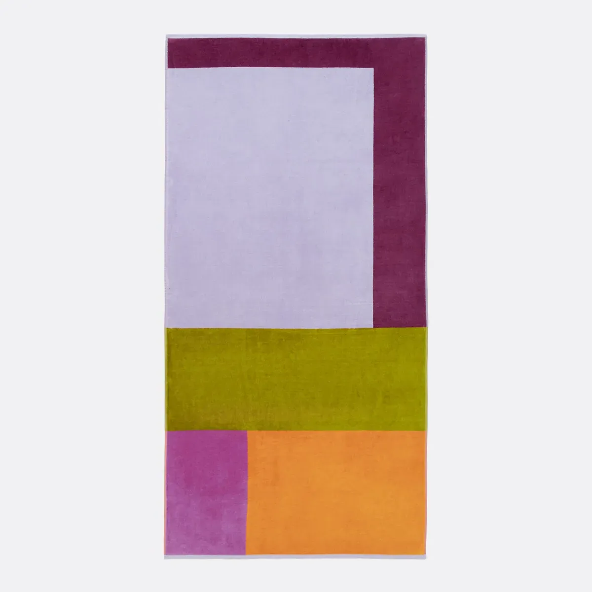 Palavas Velour Towelling Beach Towel - Cotton product