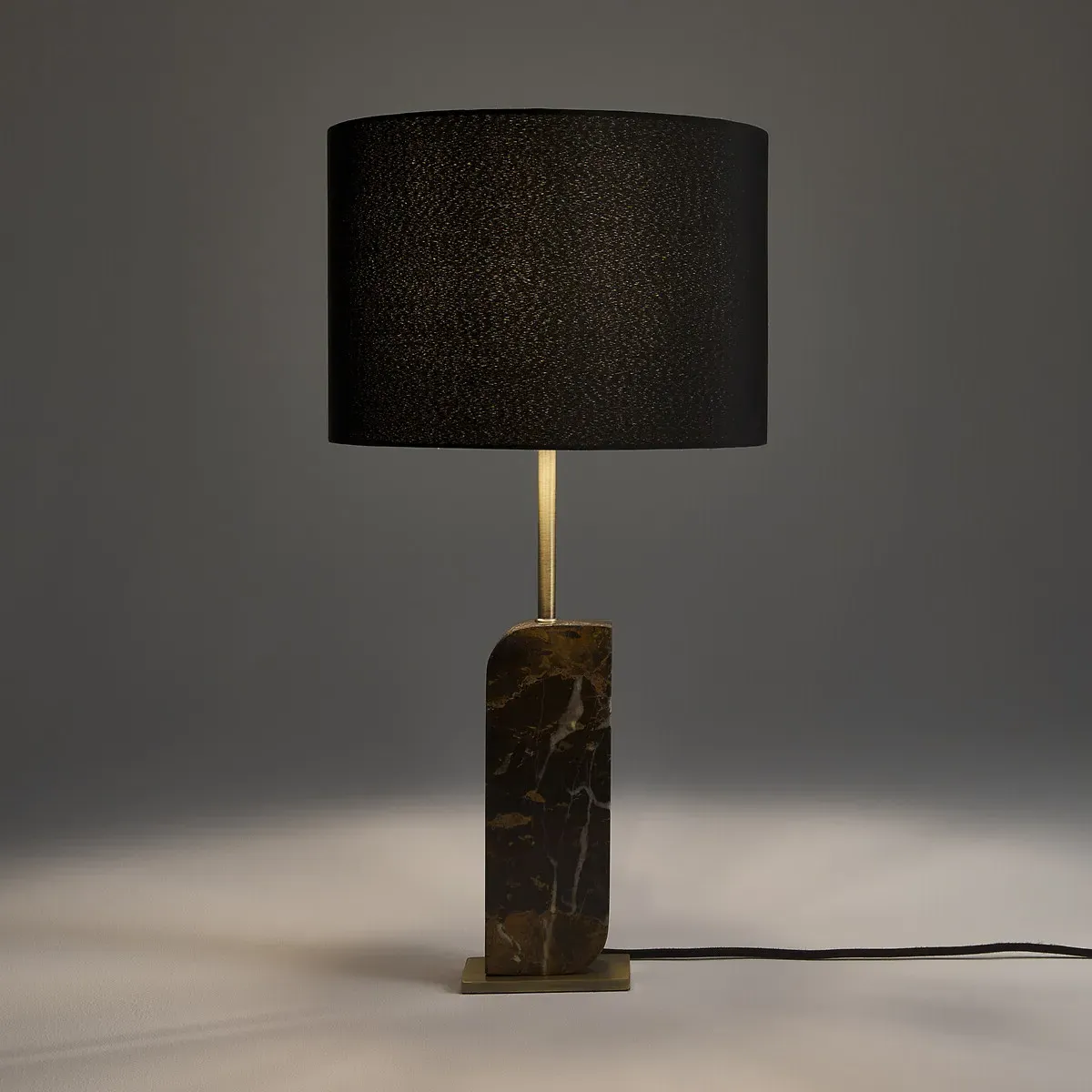 Palaz Table Lamp - Black, Marble alternate view