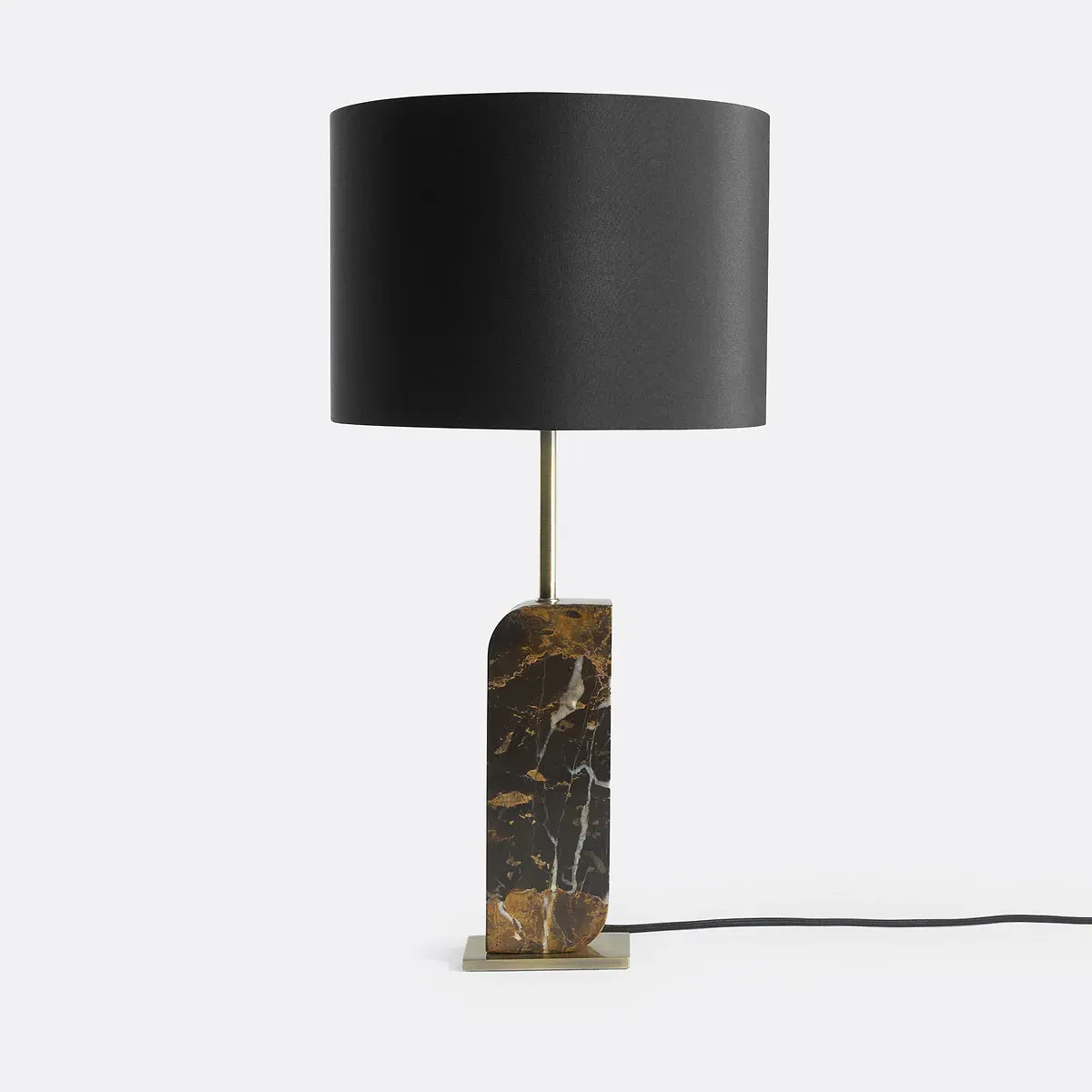Palaz Table Lamp - Black, Marble product