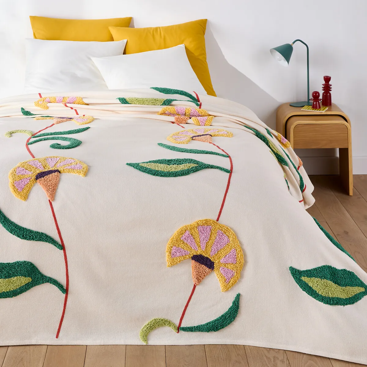 Palema Tufted Bedspread - Multi-Coloured, Cotton product