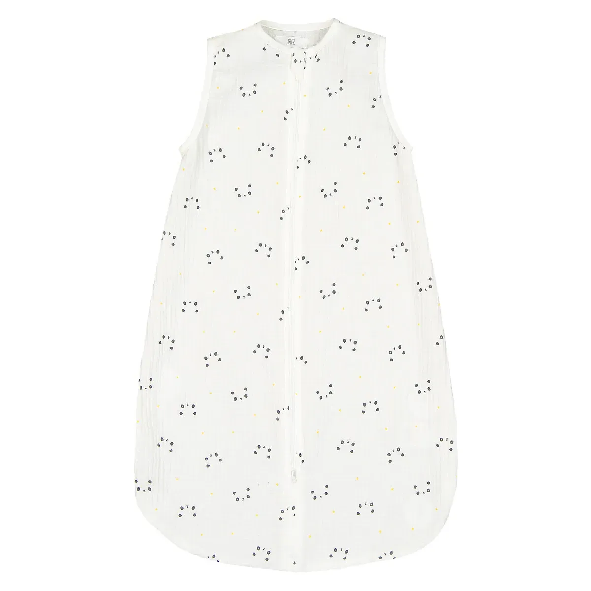 Panda Print Baby Sleeping Bag 0.5 TOG - White, Cotton product