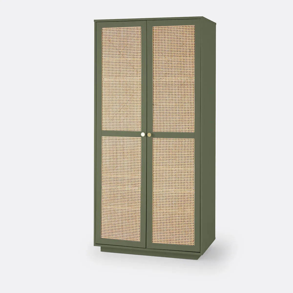 Paola Double Wardrobe - Khaki, MDF product