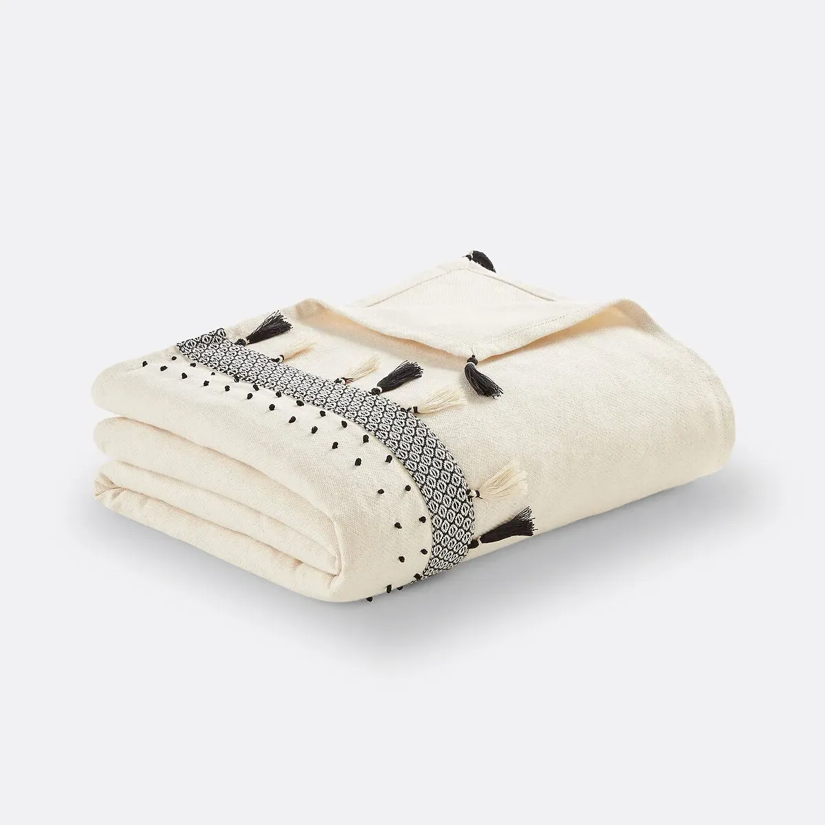Parfeto Cotton Bedspread - Ecru alternate view