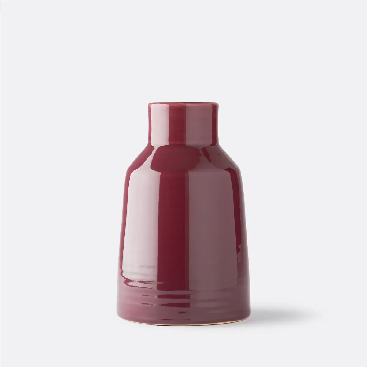 Pastela Ceramic Vase - Burgundy product
