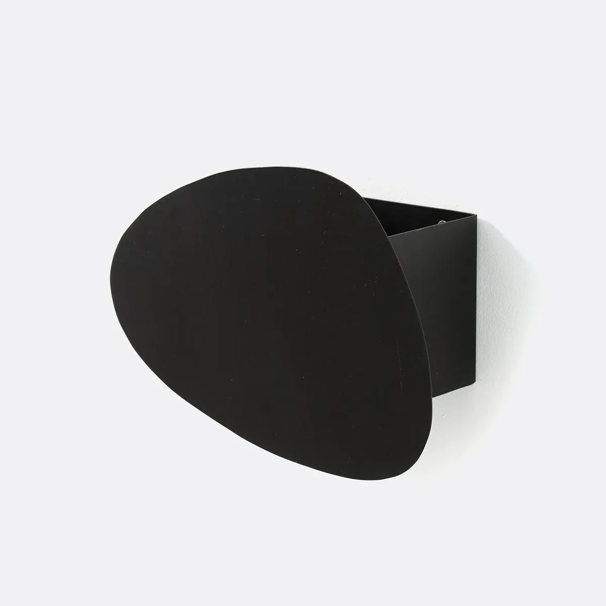 Pavo Set of 3 Wall Planters - Black, Iron product