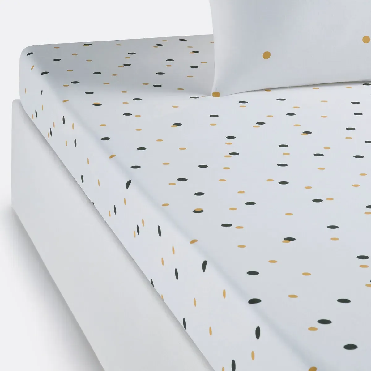 Perfect Night Fitted Sheet - White, Cotton product