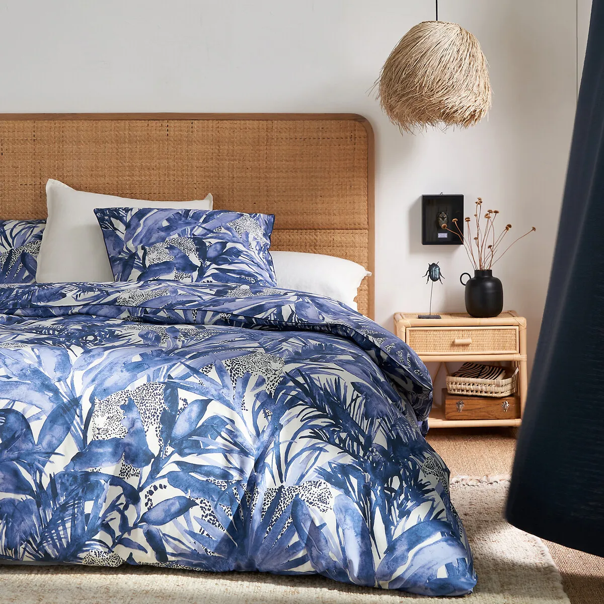 Pewarna Cotton Percale Duvet Cover - Blue Print product