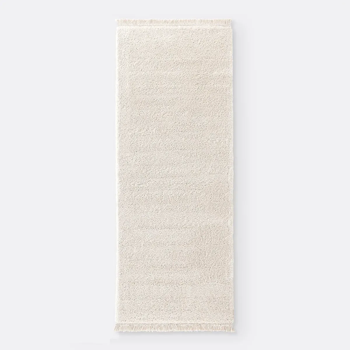 Pita Plain Hallway Runner - Ecru, Polypropylene alternate view