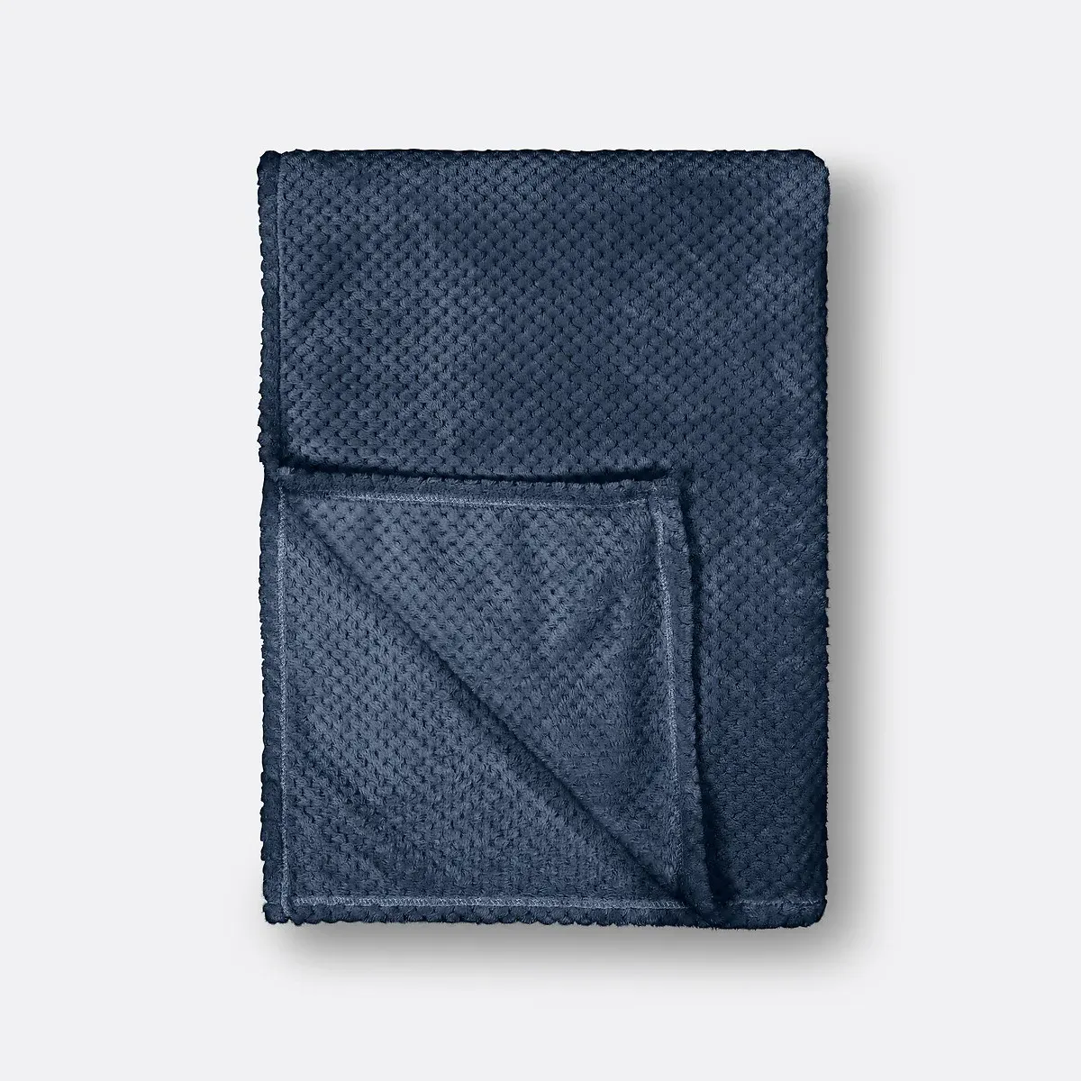Puntos Microfibre Throw - Petrol Blue alternate view