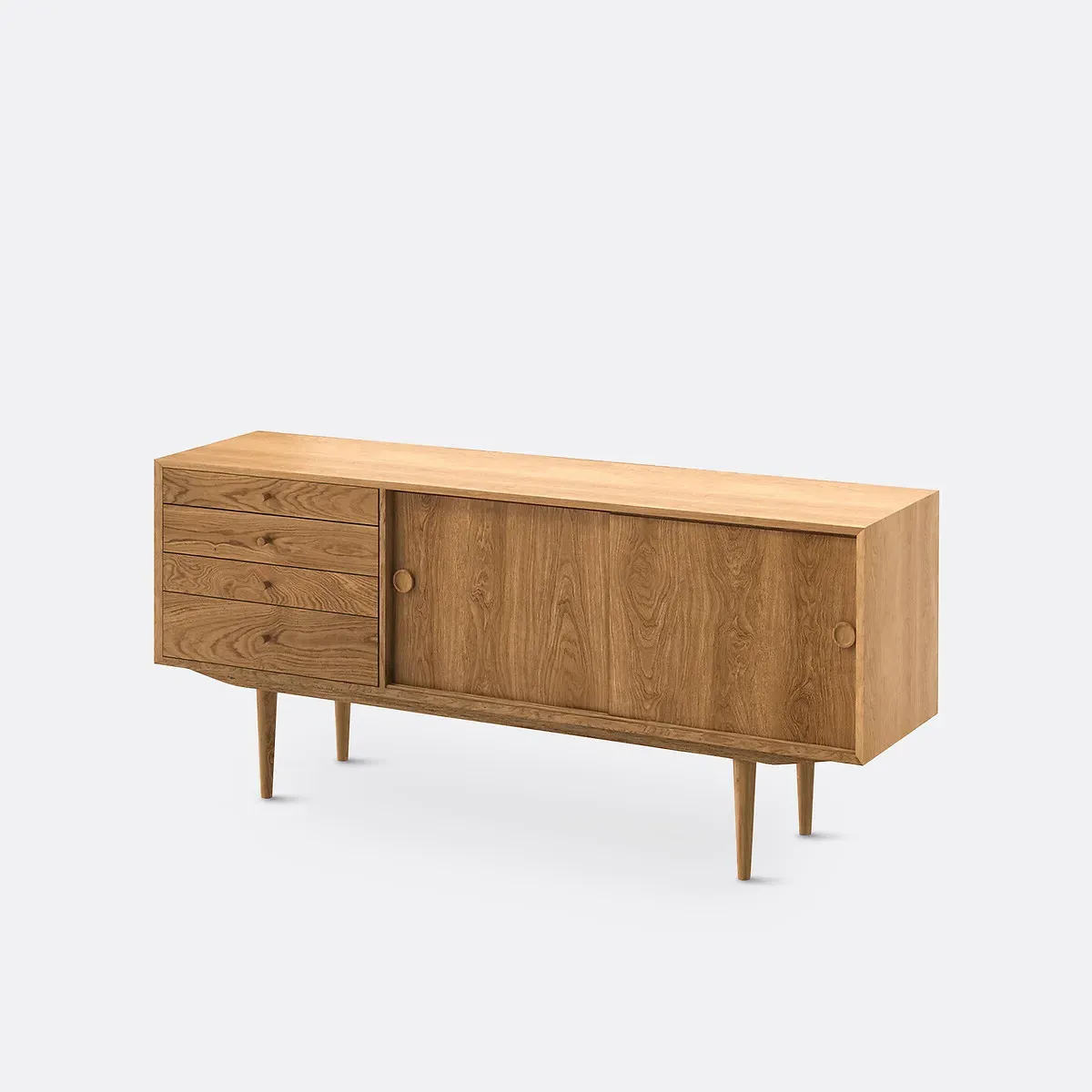 Quilda 2-Door 4-Drawer Sideboard - Oak product