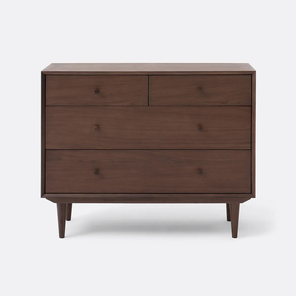 Quilda 4-Drawer Chest of Drawers - Walnut alternate view