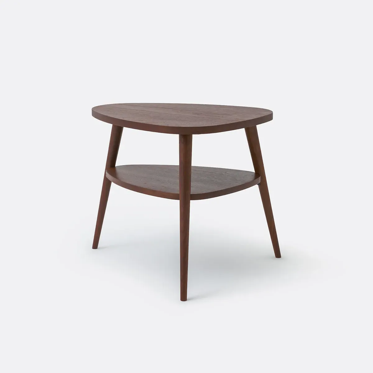 Quilda Two-Tier Bedside Table - Walnut product
