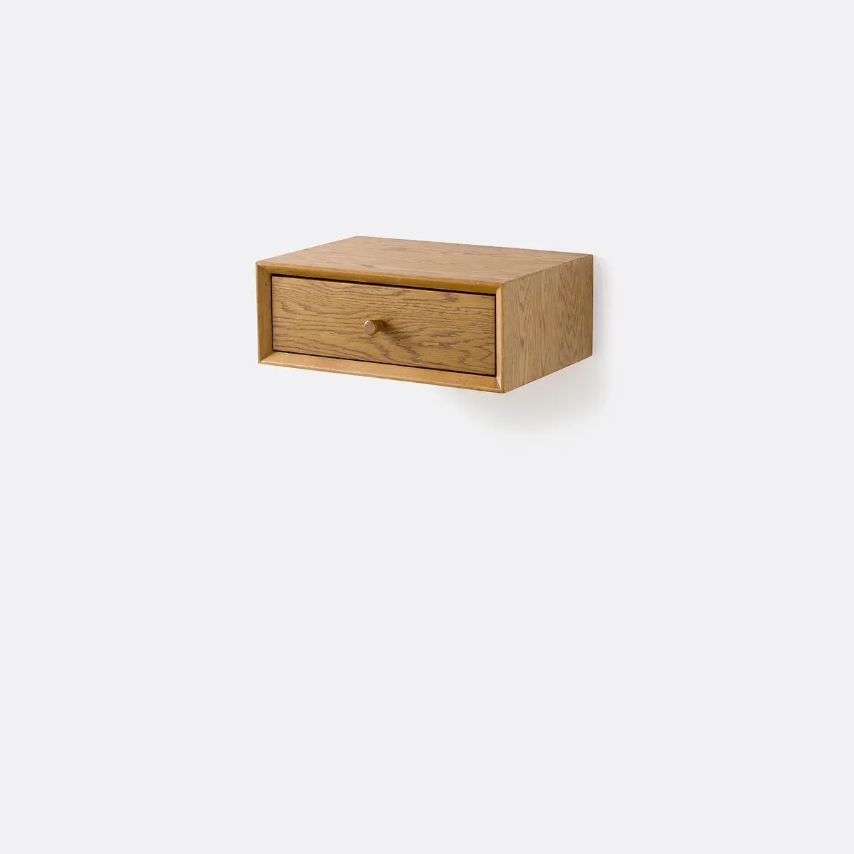 Quilda Wall Bedside Table Shelf - Oak alternate view