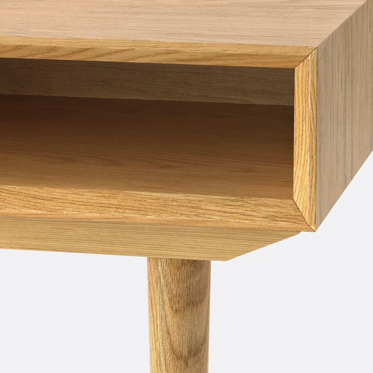 Quilda Wall-Mounted Desk - Oak alternate view