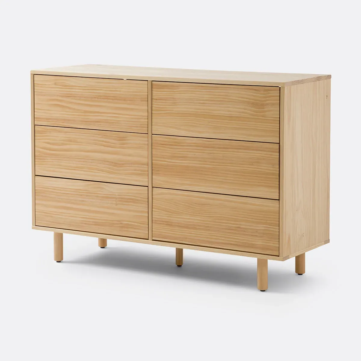 Ravi 6-Drawer Chest - Pine, Solid Wood product