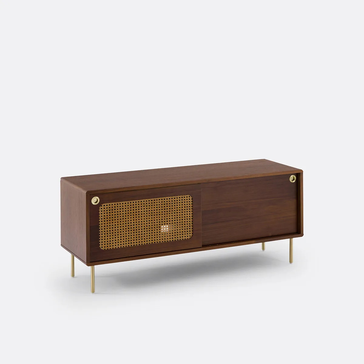 Redpop TV Stand - Walnut, Cane product