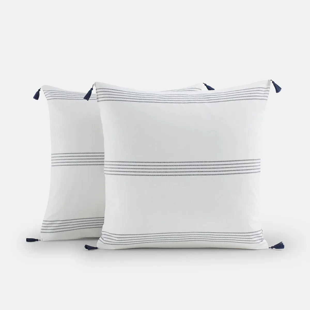 Riad Cotton Pillowcase - White, Cotton alternate view