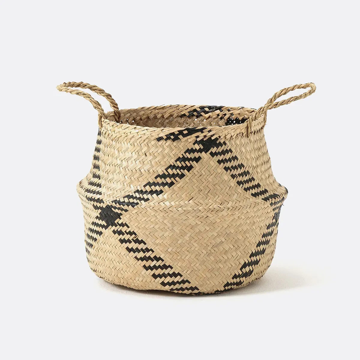 Rixy Ball Basket with Handles - Natural, Straw product