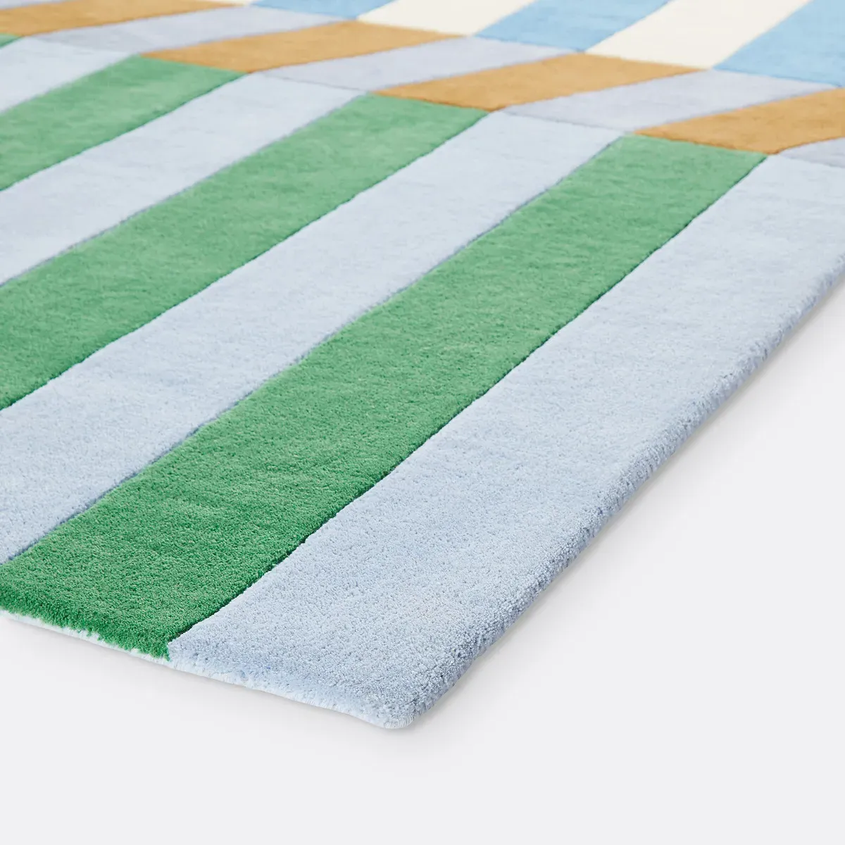 Rohana Hand-Woven Wool Rug - Multi-Coloured alternate view