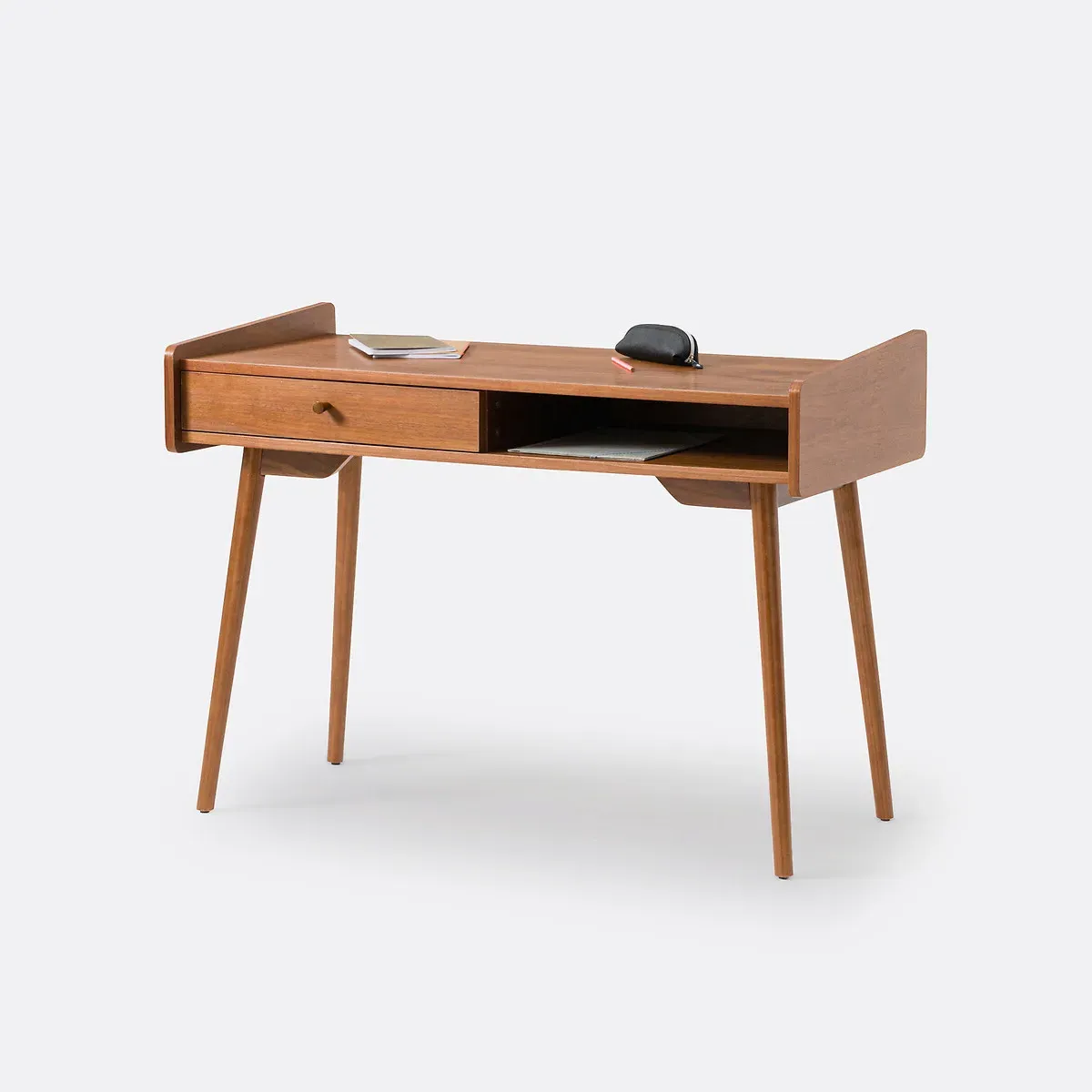 Ronda Desk with Drawer - Walnut, MDF product