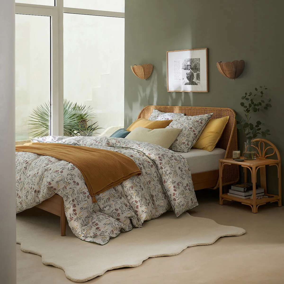 Rosalina King Duvet Cover - Printed, Cotton Percale alternate view
