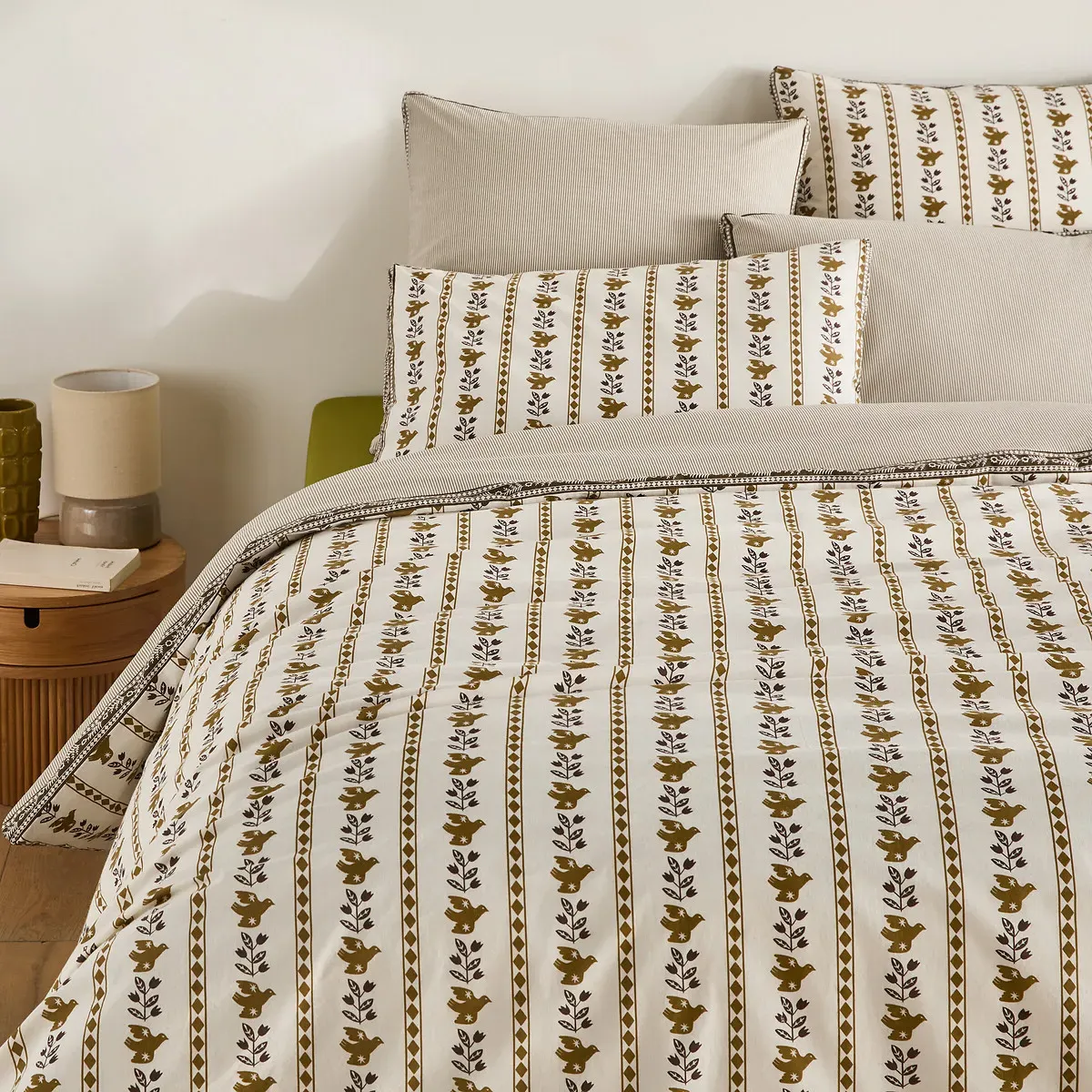 Rosarius Duvet Cover - Printed, Washed Cotton product
