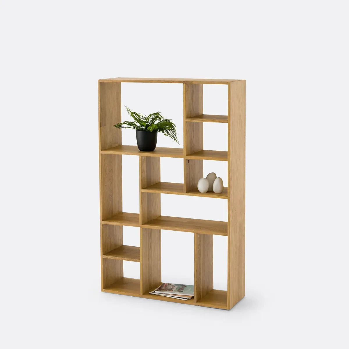 Rymo Asymmetric Bookcase - Oak product