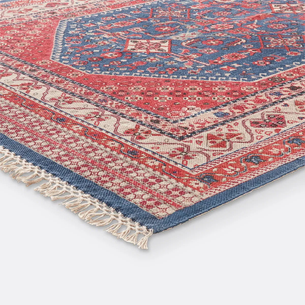 Sally Persian Style Rug - Multi-Coloured, Cotton alternate view