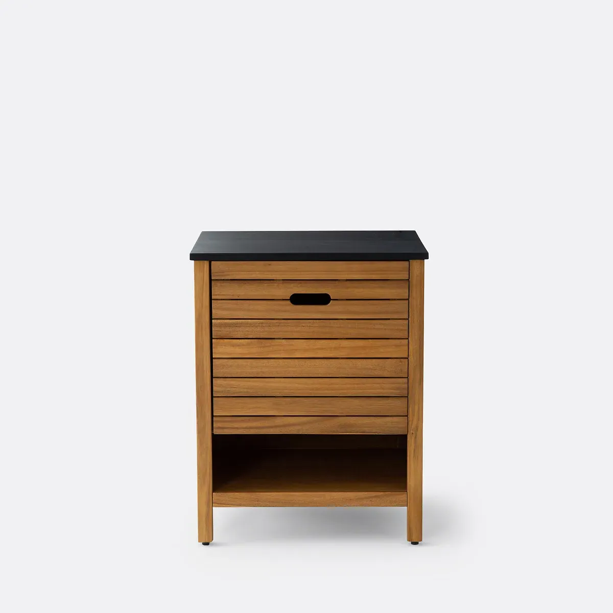 Saturn 60cm Acacia Vanity Unit - Natural alternate view