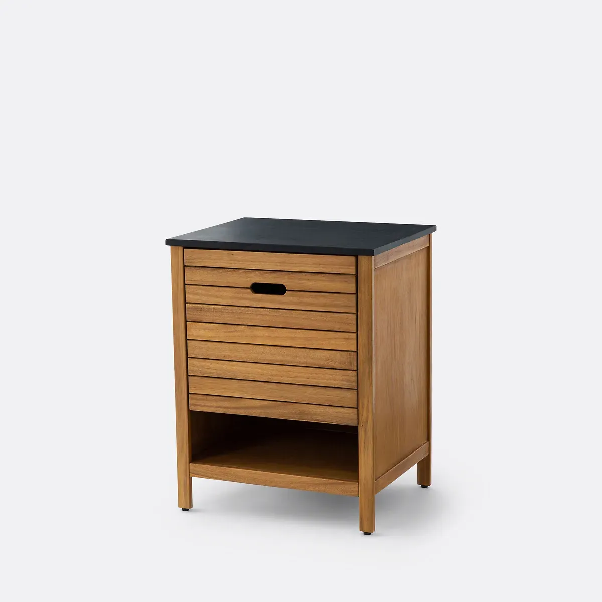 Saturn 60cm Acacia Vanity Unit - Natural product