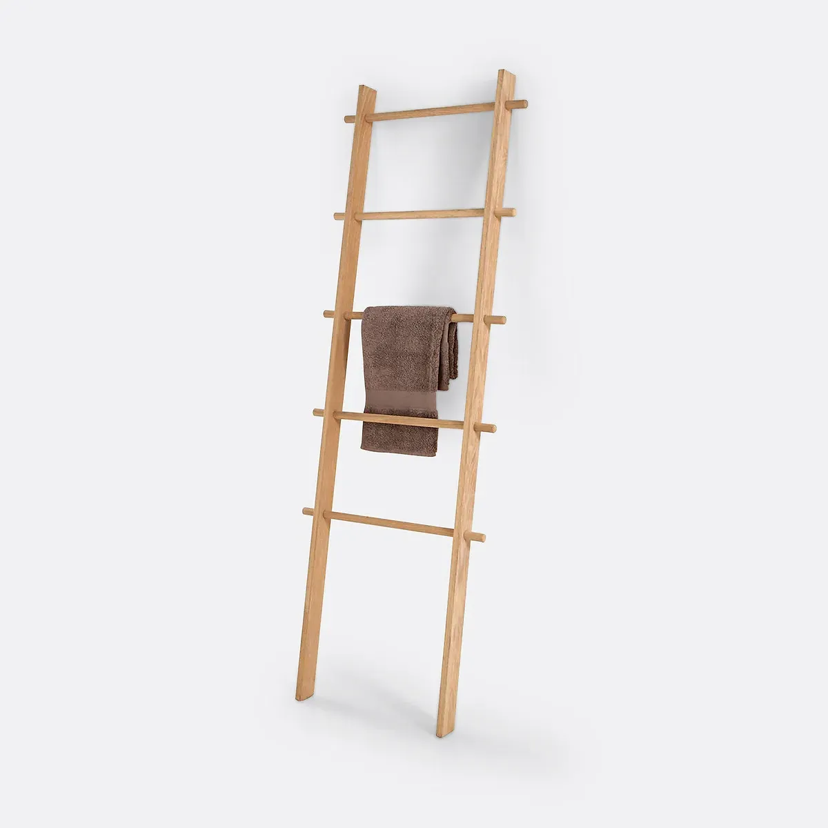Scayle 5-Bar Bathroom Rack - Light Wood, Oak product
