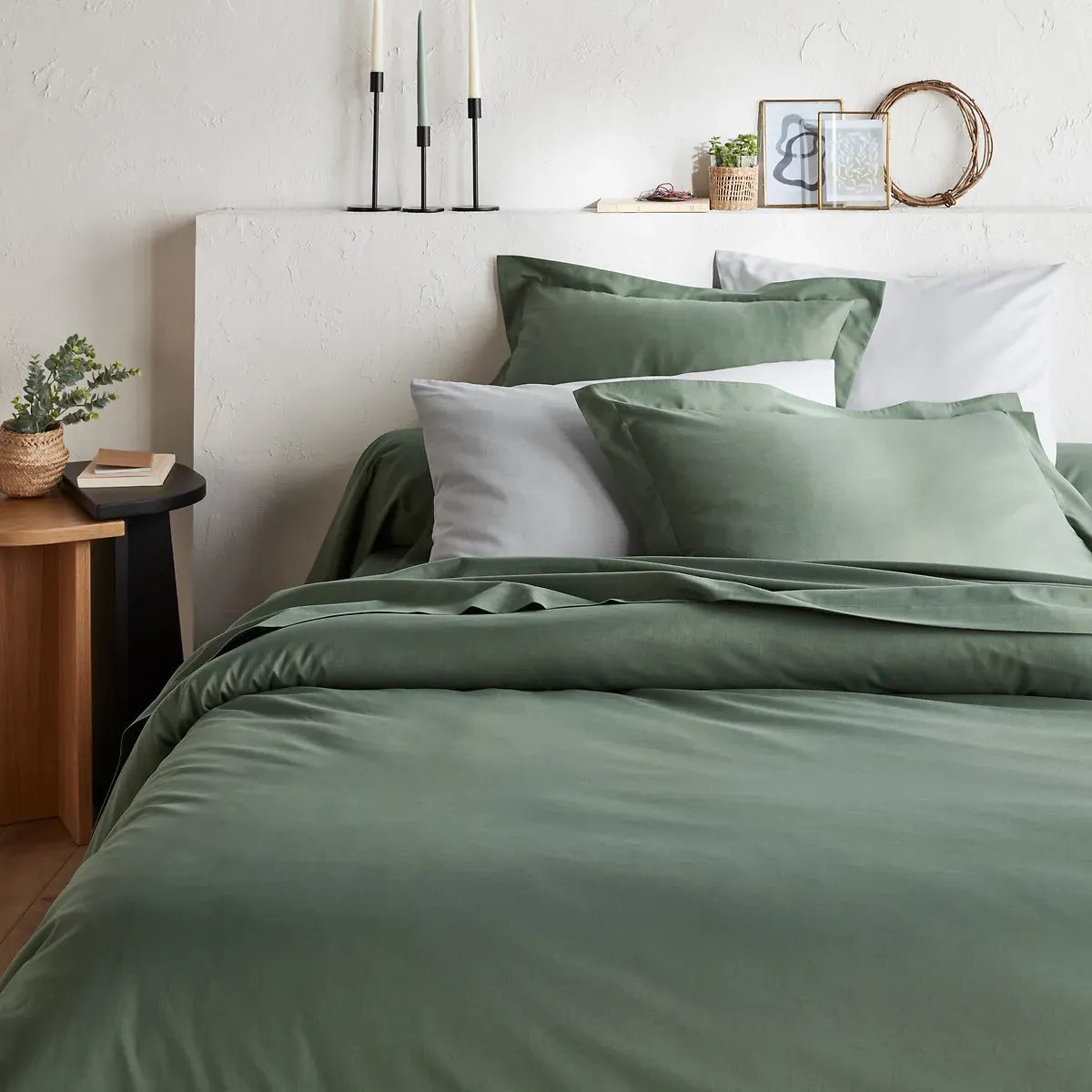Scenario Articulated Bed Fitted Sheet - Eucalyptus, Organic Cotton product