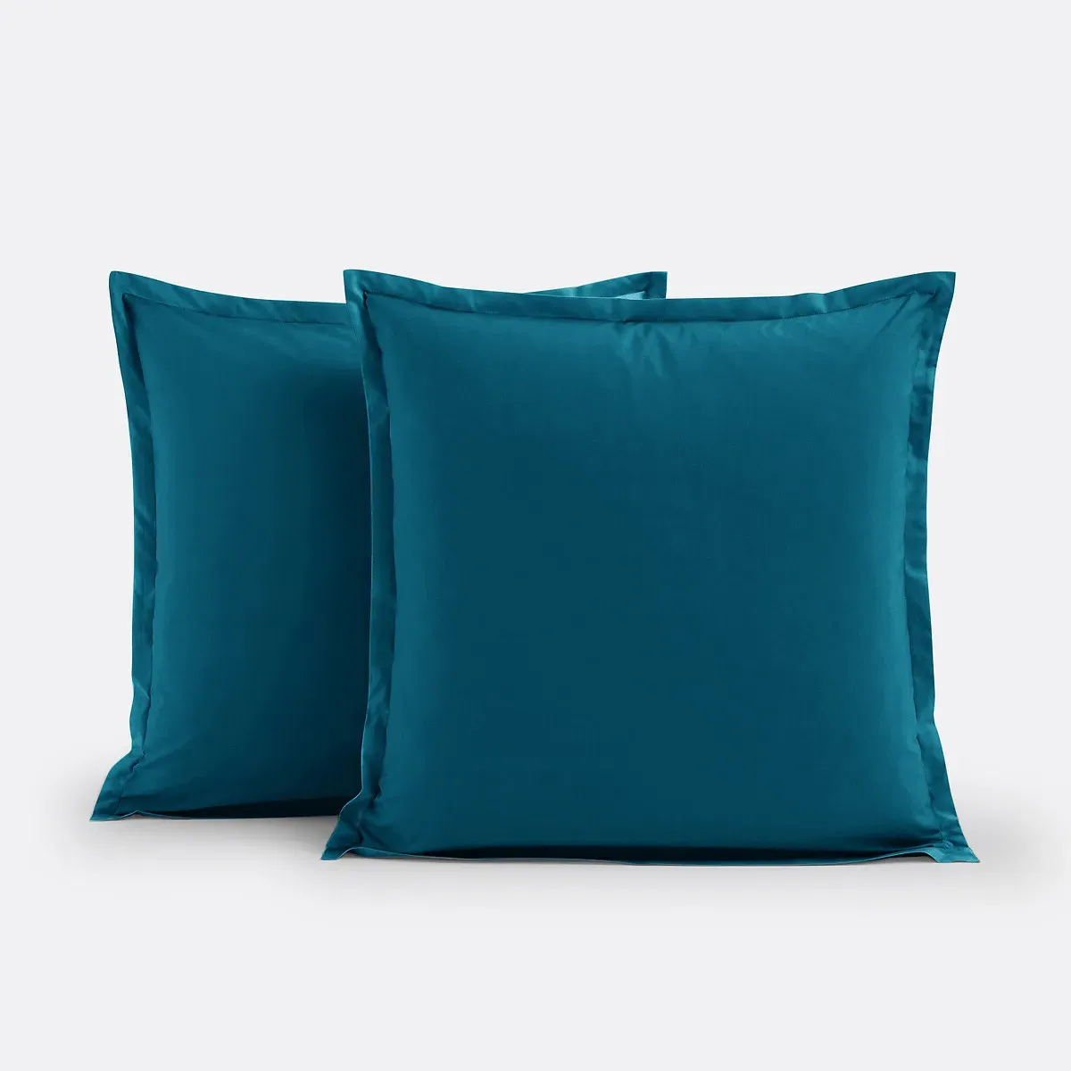 Scenario Cotton Percale 200 Thread Count Pillowcase - Prussian Blue alternate view