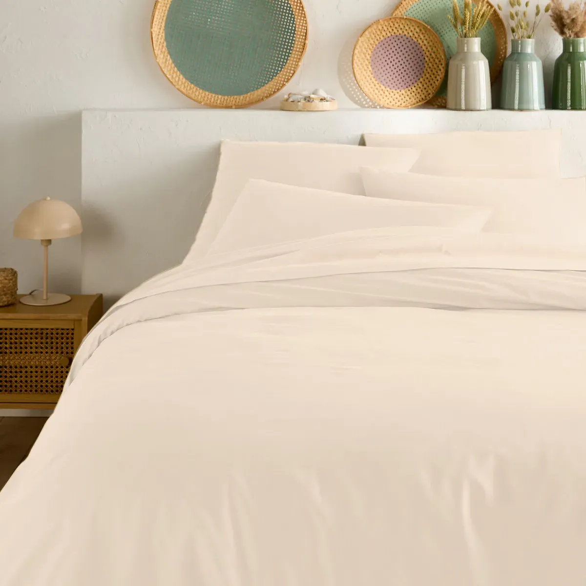 Scenario Duvet Cover - Chalk, Cotton product