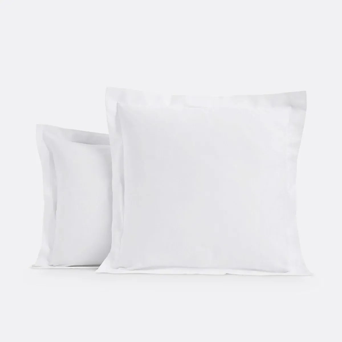 Scenario Flounce Pillowcase - White, Organic Cotton product