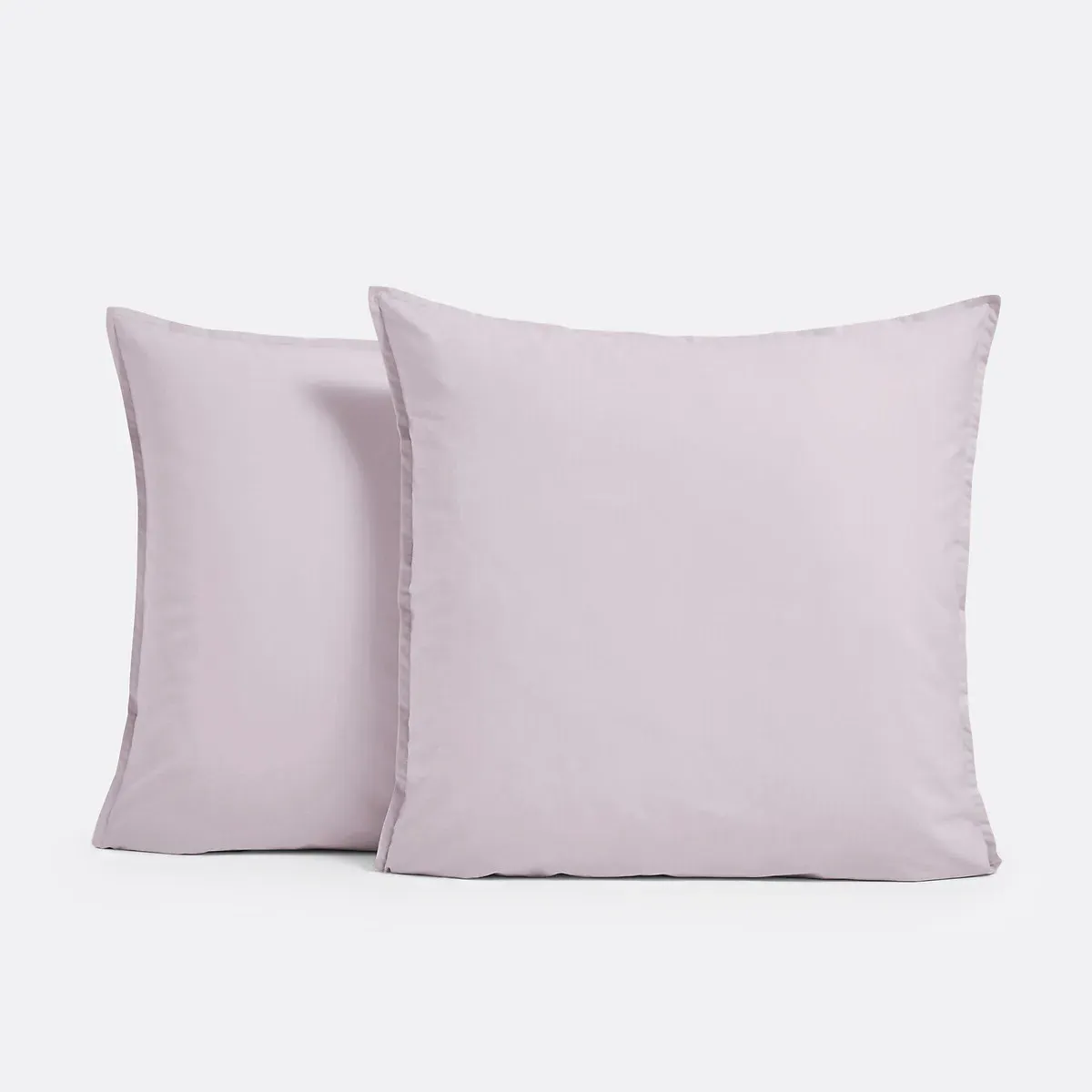 Scenario Plain Cotton Percale Pillowcase - Lilac product