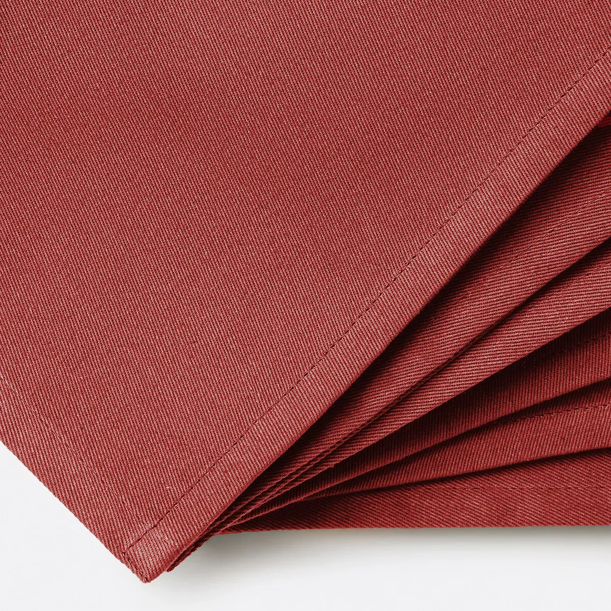 Scenario Stain-Resistant Napkins Set of 6 - Pomegranate, Cotton alternate view