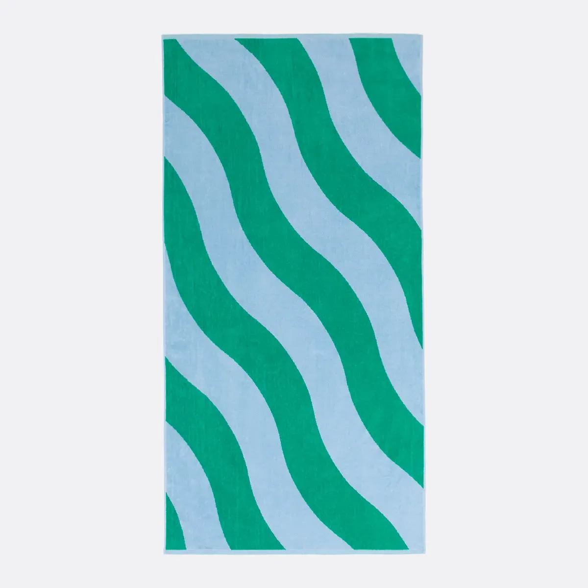 Scénario Vague Beach Towel - Green, Cotton product