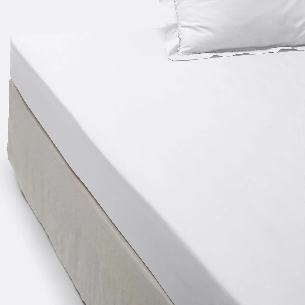 Secret Cotton Percale Fitted Sheet - White product