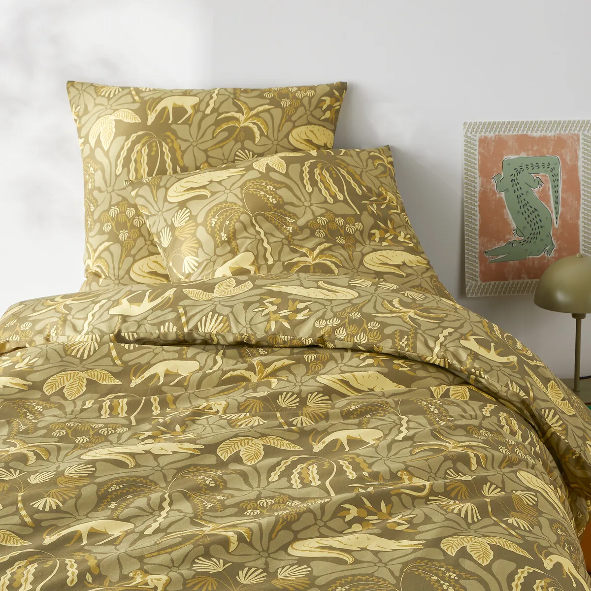 Selim Single Duvet Cover - Printed, Recycled Cotton product